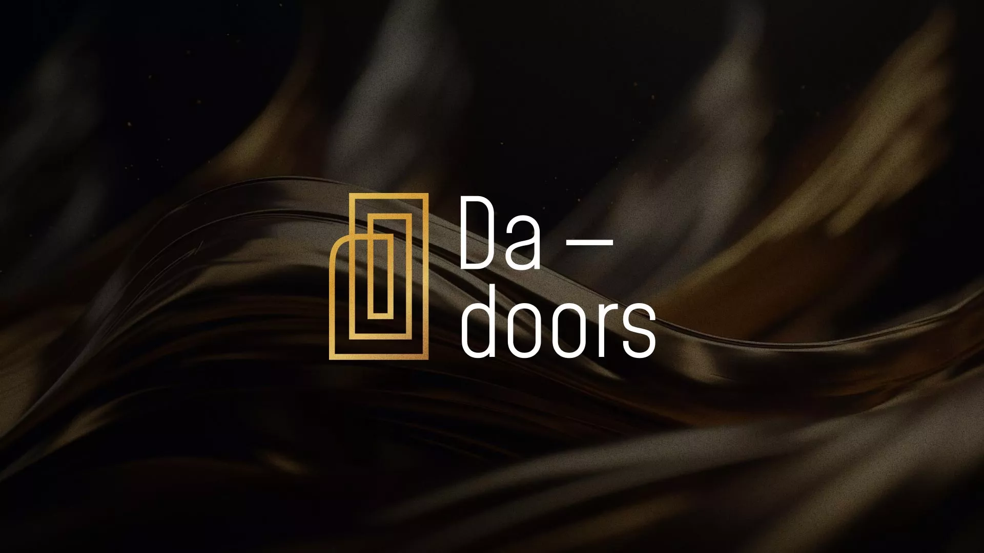 Разработка логотипа для компании «DA-DOORS» в Липецке